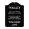 Signmission Penalty $250 1st Offense Subsequent Offenses $250 Min. and or Up to 90 Days Community, BS-1824-23333 A-DES-BS-1824-23333 - alternate 1